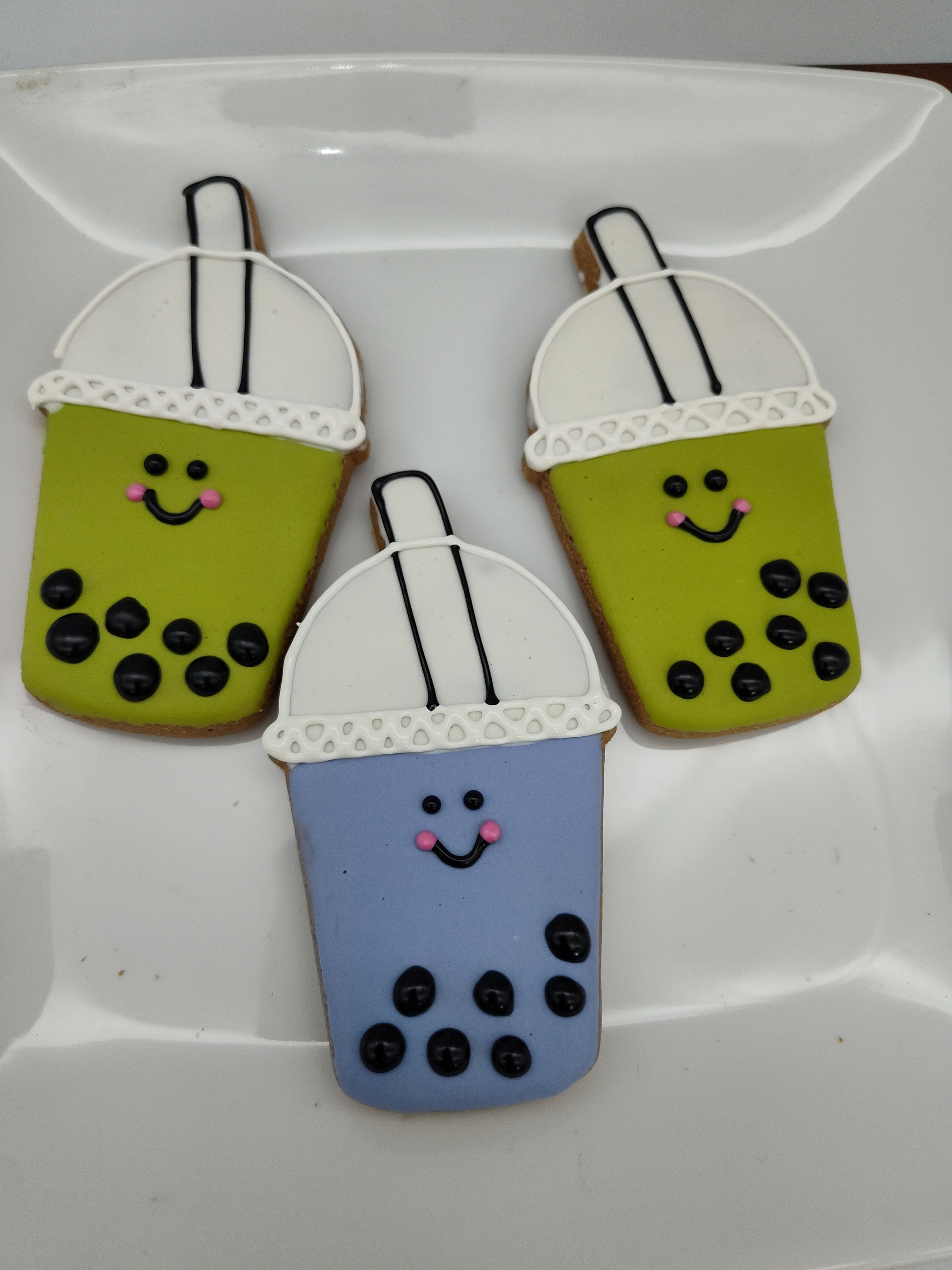 Large Boba Tea Cookies - CASE