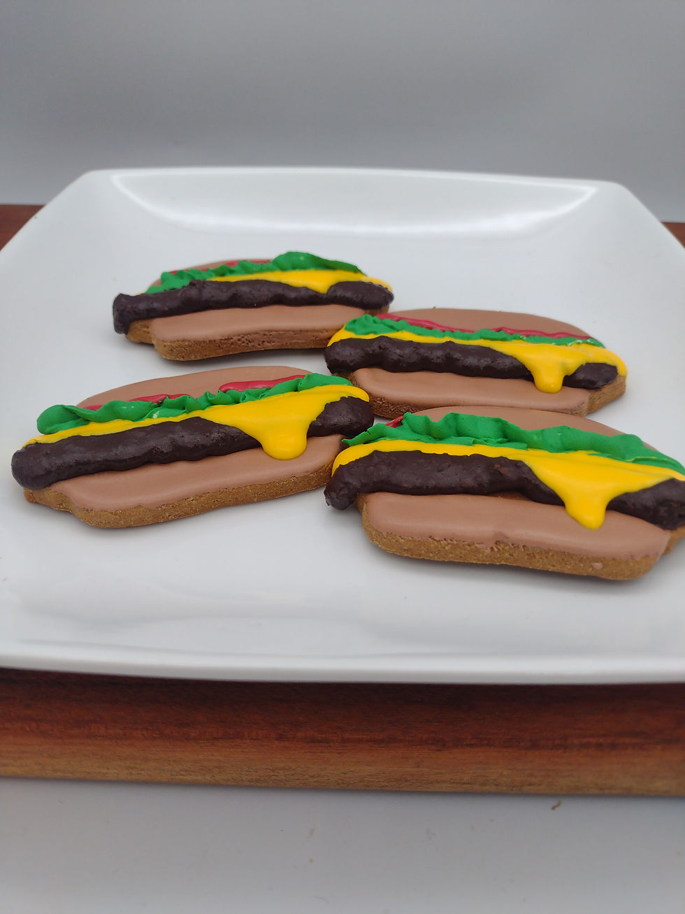 Thumbnail: Large Cheeseburger Cookies - 12/ CASE