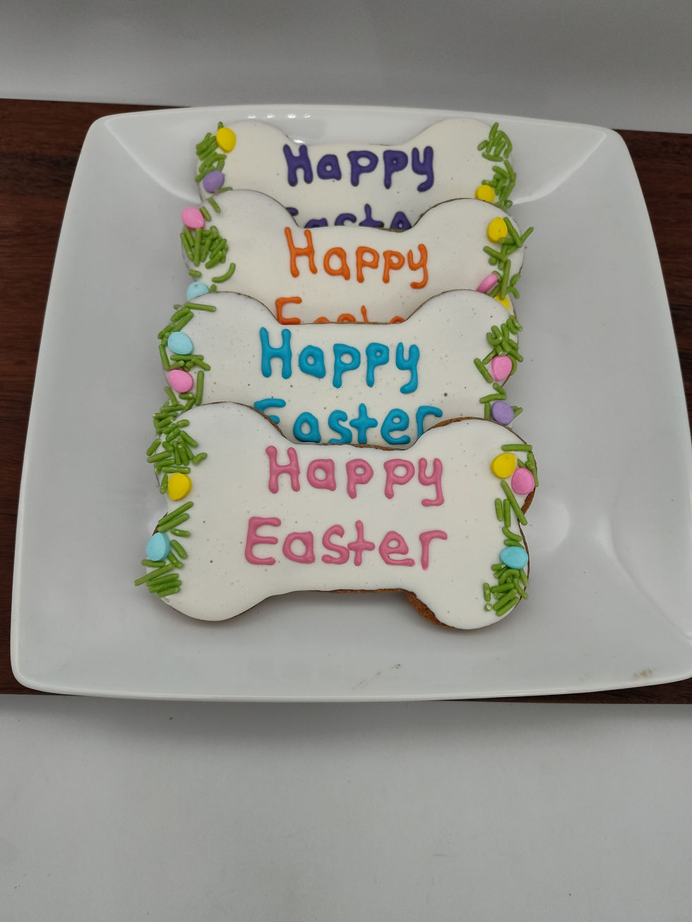 Large Happy Easter Bones- 12/CASE