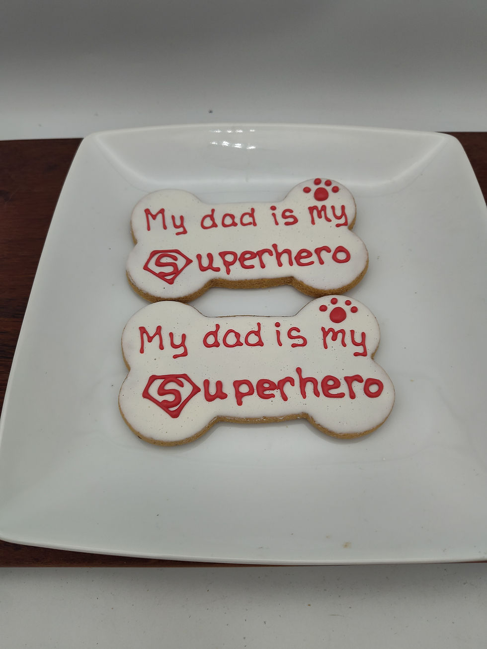 Large Dad is my Superhero Bone -12/ CASE