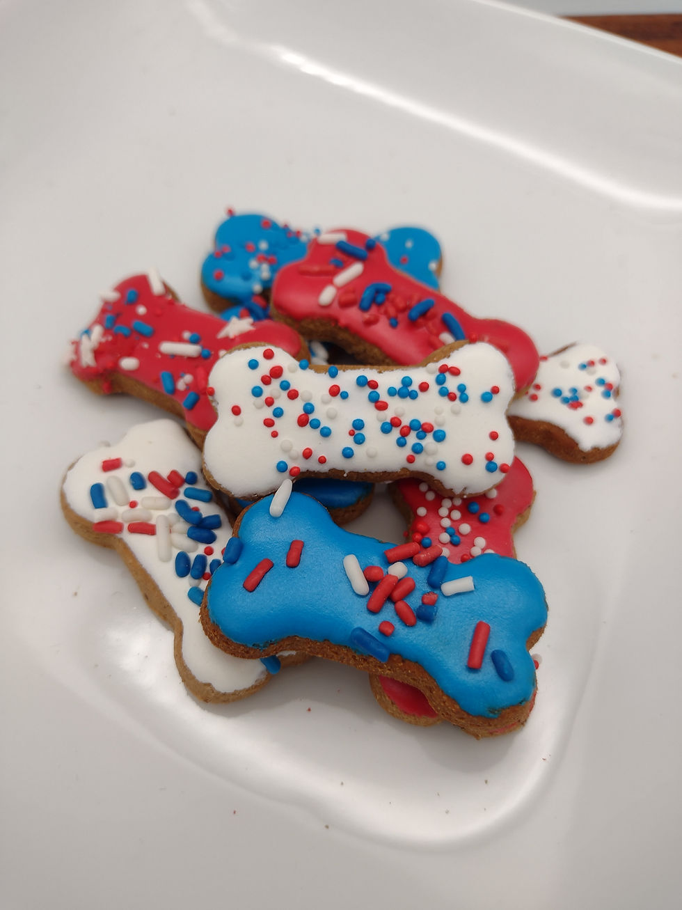 Thumbnail: Fun Bite Patriotic Sprinkle Bones - 20/CASE