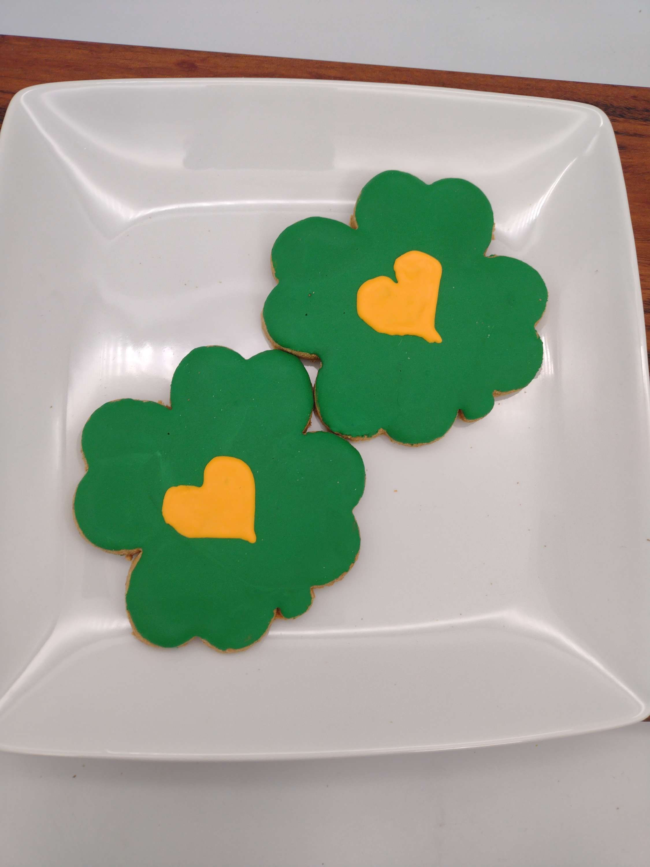 Large Gold Heart Shamrocks - 12/CASE