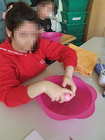 Kugeln aus Knetseife