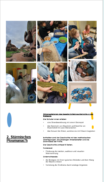 Miniaturbild: B. Erdkunde /Bretagne Sammelmappe