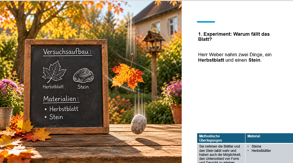 Miniaturbild: Chemie, Physik Bilderbuchreihe /1„Louis und die Geheimnisse des Herbstes“