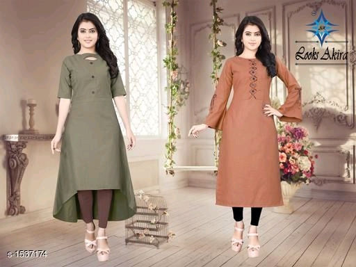 Thumbnail: _Savor yourself in this Kurti made of unique fabric for a casual outing or a  da