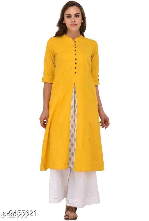 Thumbnail: Catalog Name:*Jivika Superior Kurtis*
Fabric: Cotton
Sleeve Length: Three-Quarte