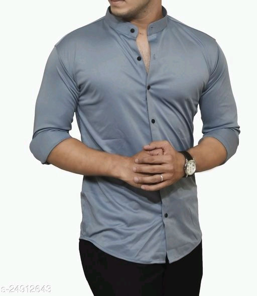 Thumbnail: Catalog Name:*Trendy Fashionable Men Shirts*
Fabric: Lycra
Sizes:
XL, L, M
Easy 