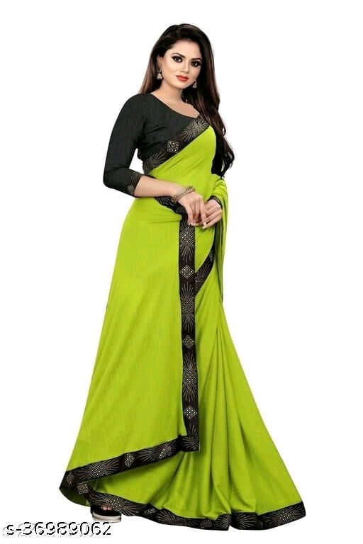 Thumbnail: Catalog Name:*Aagyeyi Voguish Sarees*
Saree Fabric: Lycra Blend
Blouse: Separate