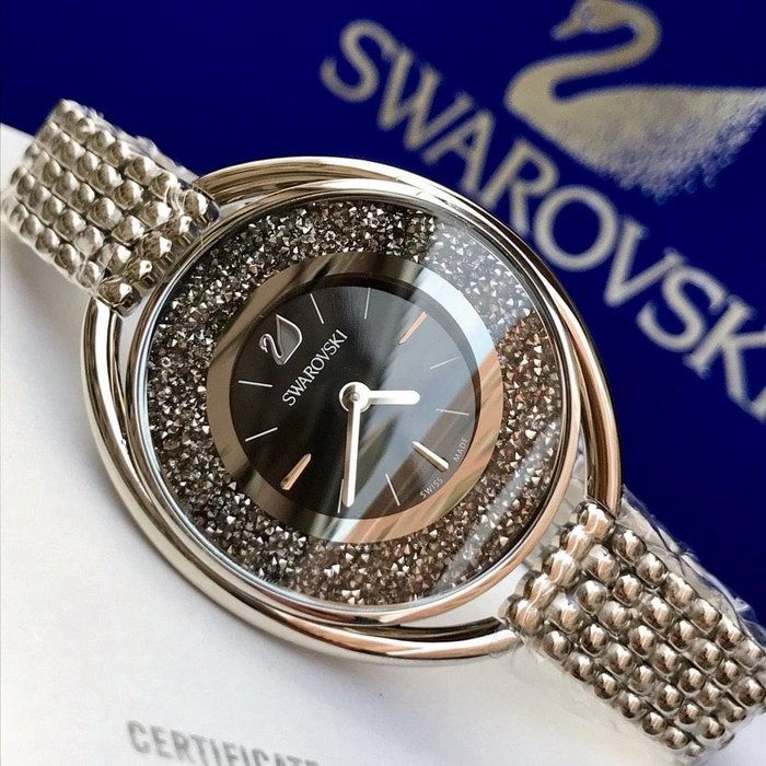 縮圖：SWAROVSKI鋼錶帶石英錶