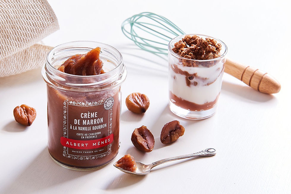 進口栗子香草抹醬