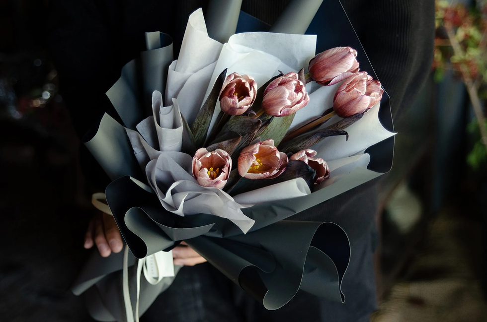 縮圖：Brownie Tulip｜紳士鮮花束