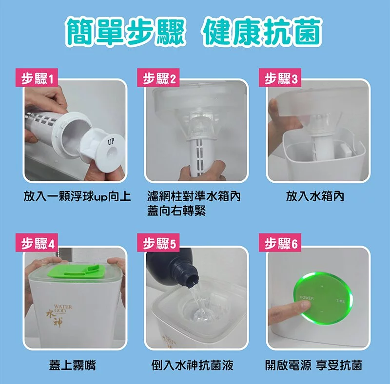 縮圖：【旺旺水神】抗菌液專用霧化器(2.5L)