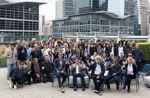 STUDIOS' San Francisco team in a group photo outdoors