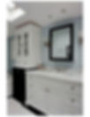View of vanity, cabinet and additional storage in expansive master bathroom with marble and spa-like style. By JGB Interiors, Jane G Braley, Greater Boston interior designer