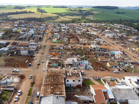 Laudo técnico final eleva classificação dos tornados que atingiram o Paraná