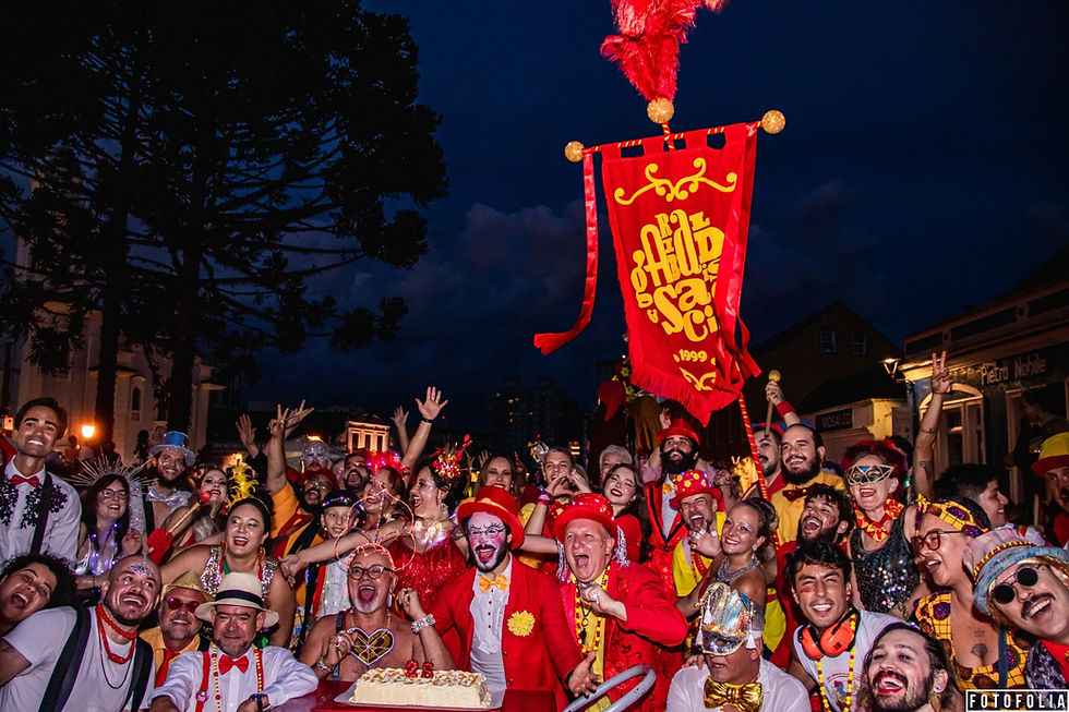 Pré-Carnaval do Garibaldis e Sacis começa neste fim de semana em Curitiba