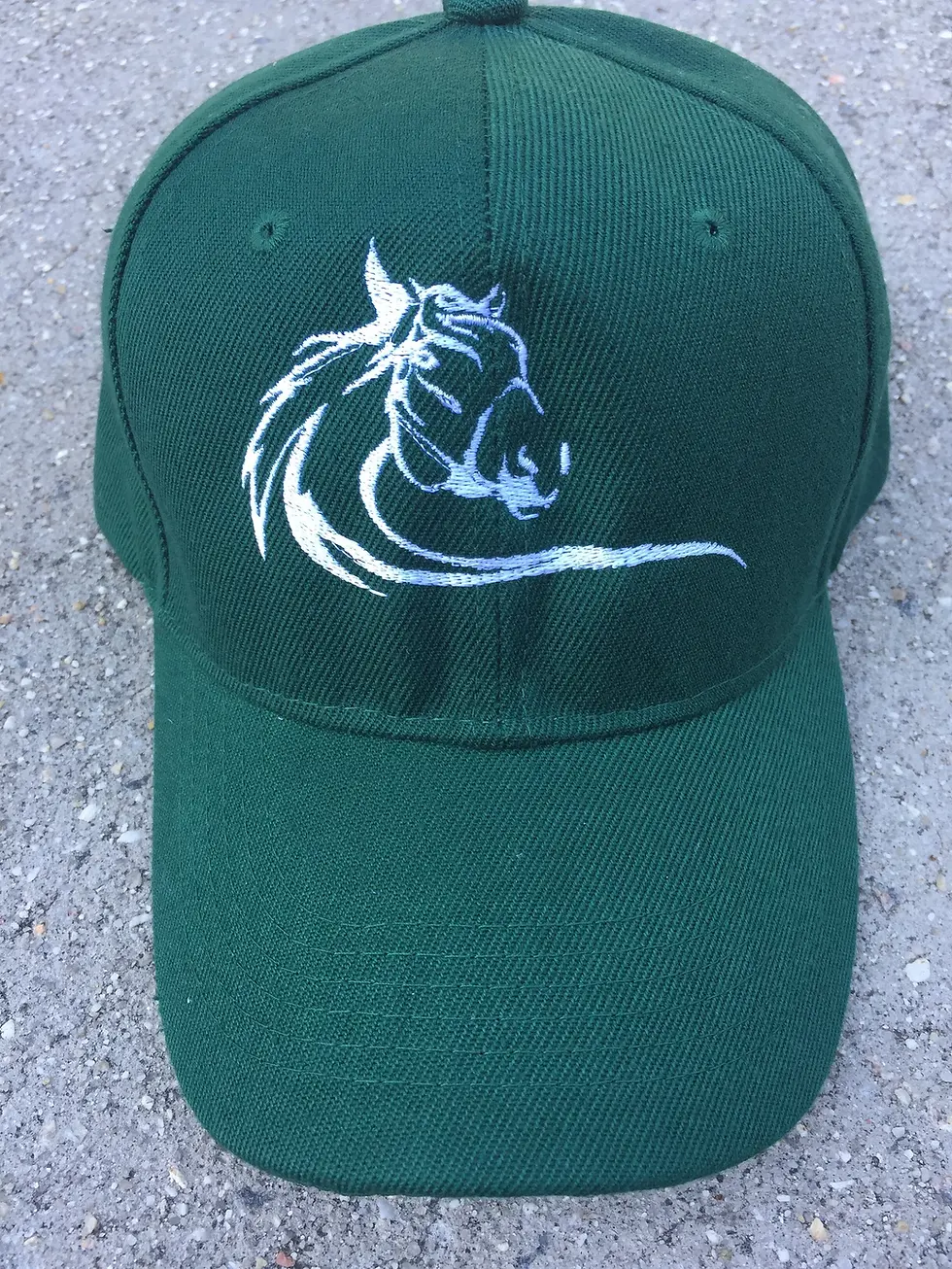 Thumbnail: Embroidered Horse Head Baseball Cap - Multiple Colors Available