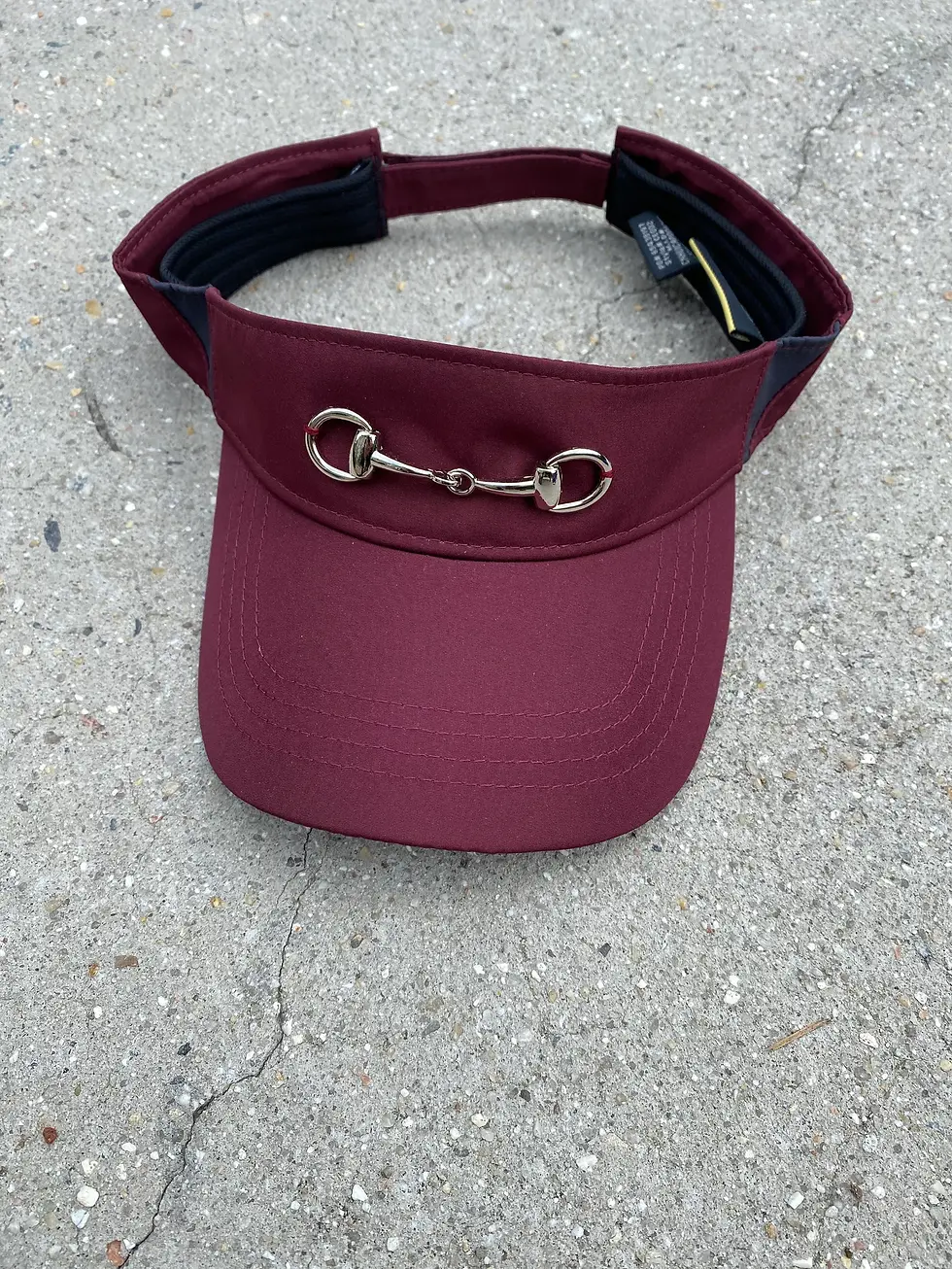 Thumbnail: Snaffle Bit Visor - Options Available