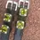 Thumbnail: Peridot Green Austrian Crystal Spur Straps