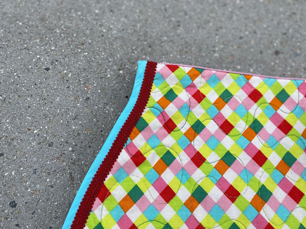 Thumbnail: Color Blocks Print + Matching Polo Wraps