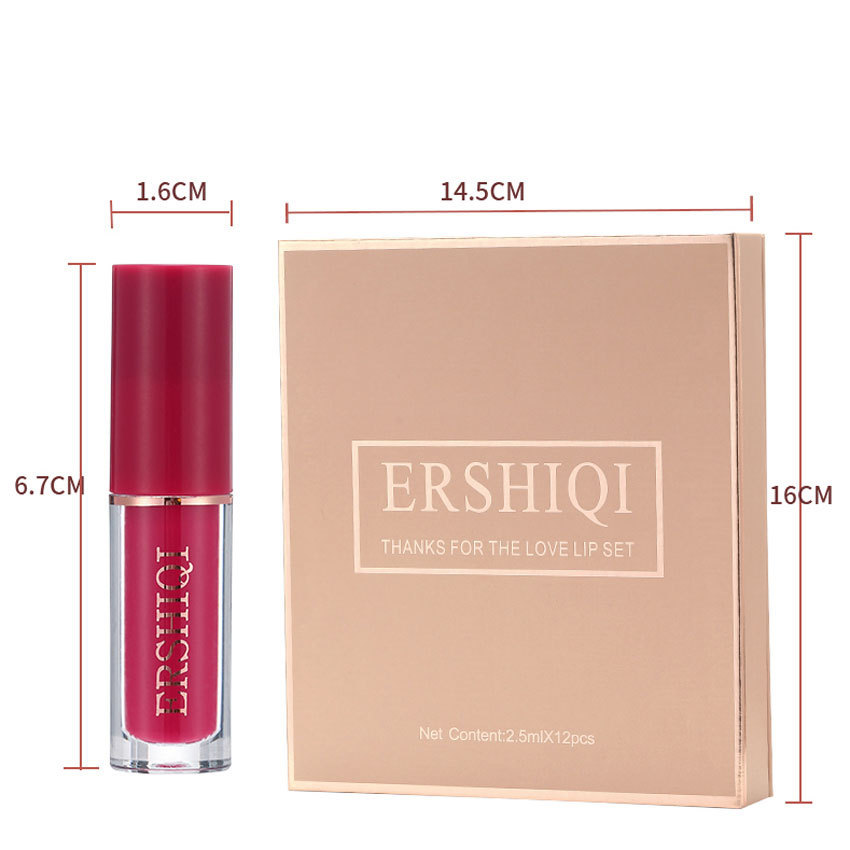 Miniatura: 12 pcs Moisturizing Velvet Matte Lipstick Gift Box