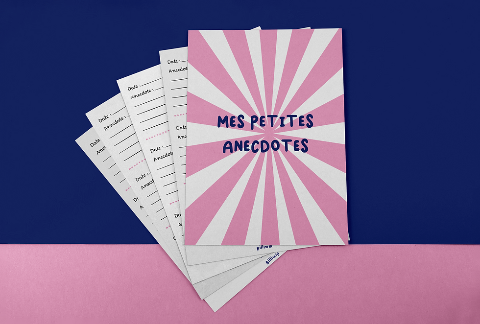 Miniature : Recharge "Mes petites anecdotes"