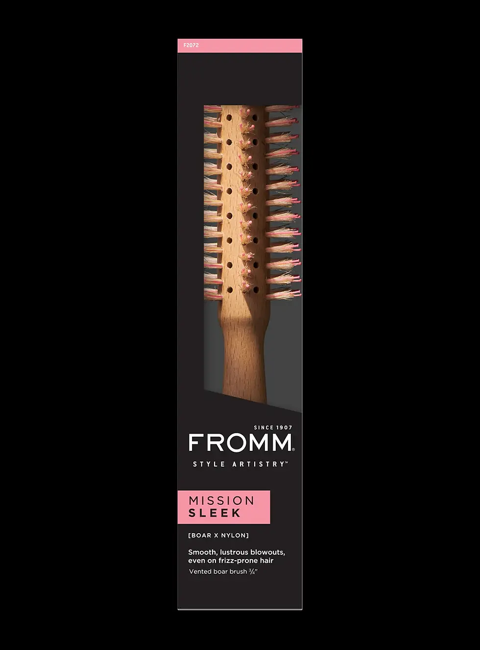 Thumbnail: Mission Sleek Round Wood Brush