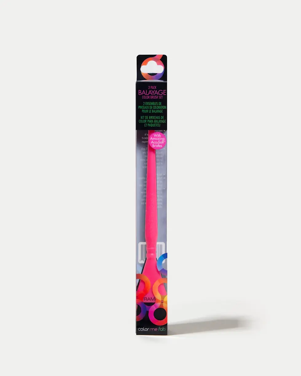 Thumbnail: Balayage Detail Brush Set (2pcs, Pink & Black)
