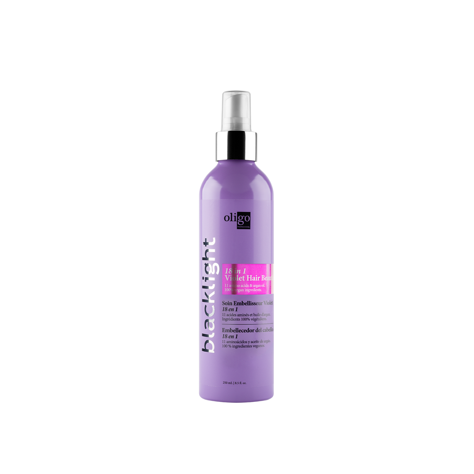 18 in 1 Violet Hair Beautifier 250ml - Blacklight Care & Volume