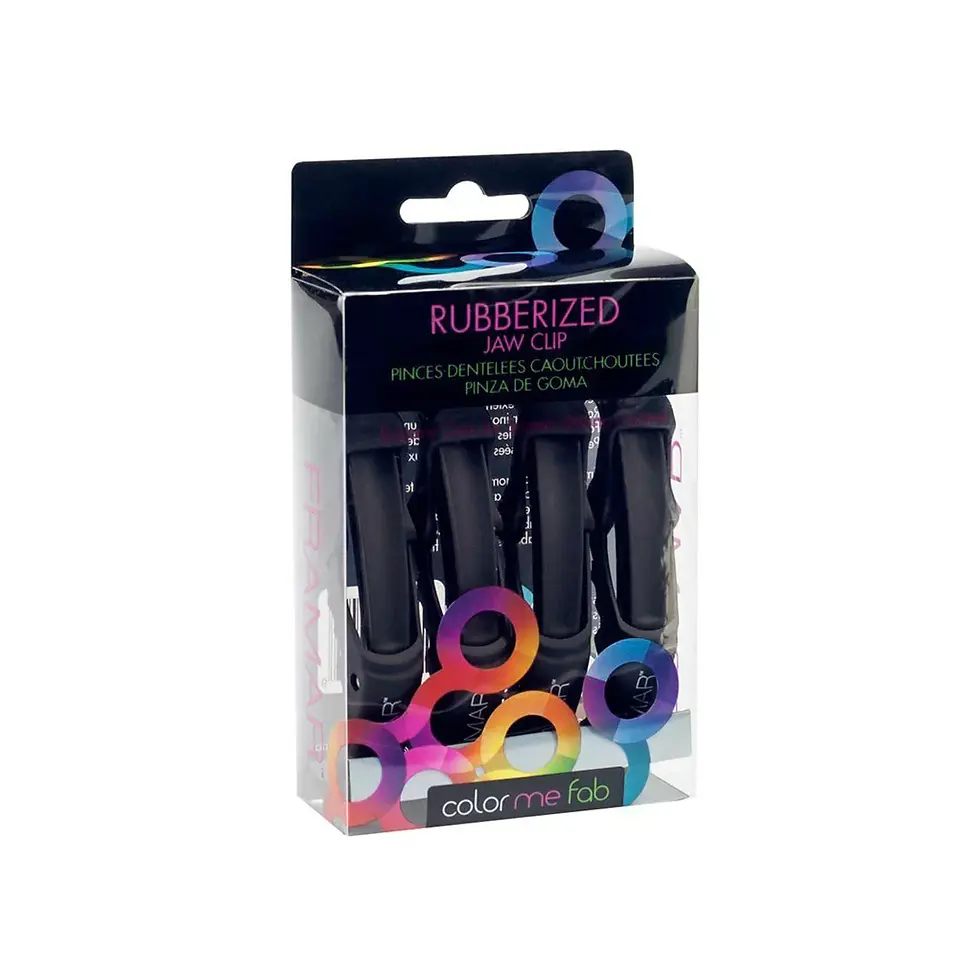Thumbnail: Rubberised Jaw Clip (Pack of 4)