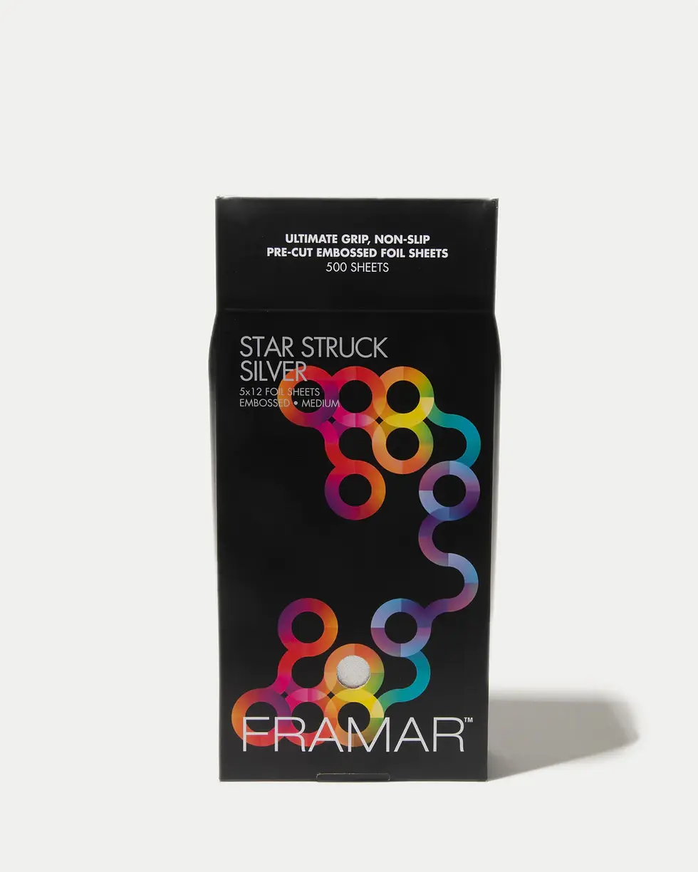 Thumbnail: Star Struck Silver 5”x12” Embossed Foil (500 Sheets)