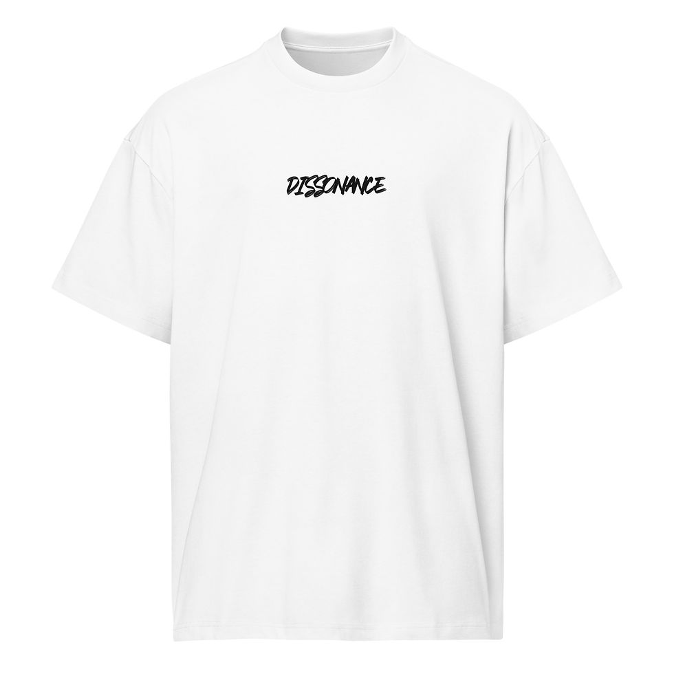 Thumbnail: Chaotic Unity Men’s box tee w/ Black Ink Dissonance