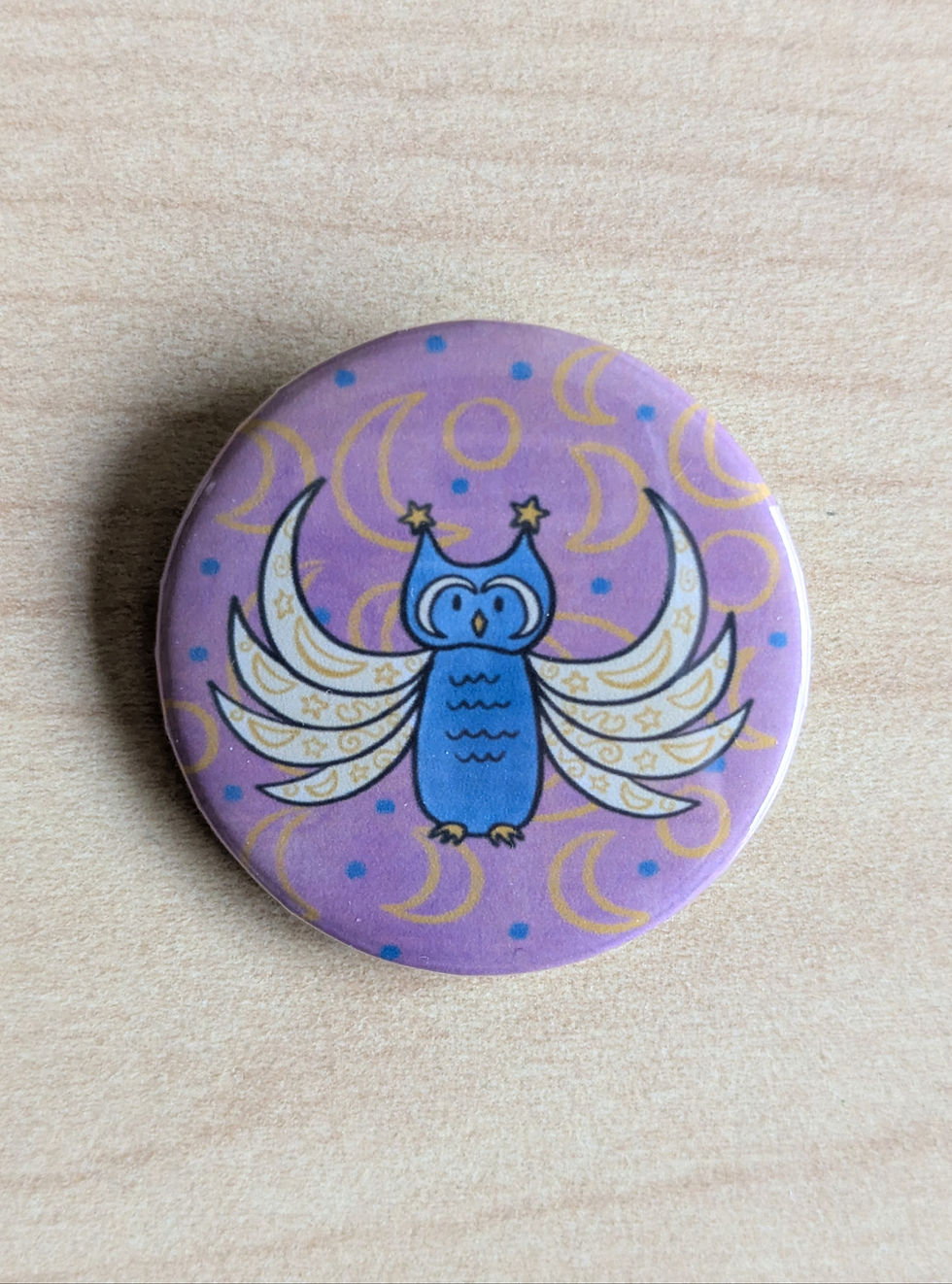 Thumbnail: Whimsical Celestial Buttons (Set of 4)