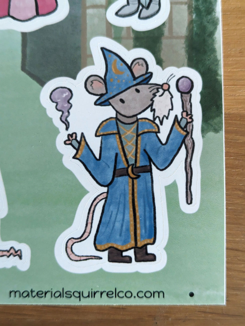 Thumbnail: Medieval Mice Sticker Sheet - Renaissance Inspired