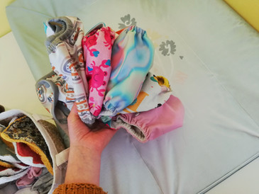 Couches lavables, lingettes lavables