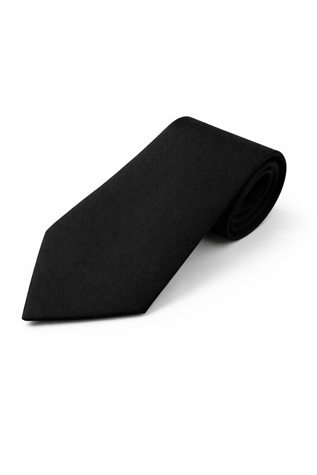 Pánská kravata černá