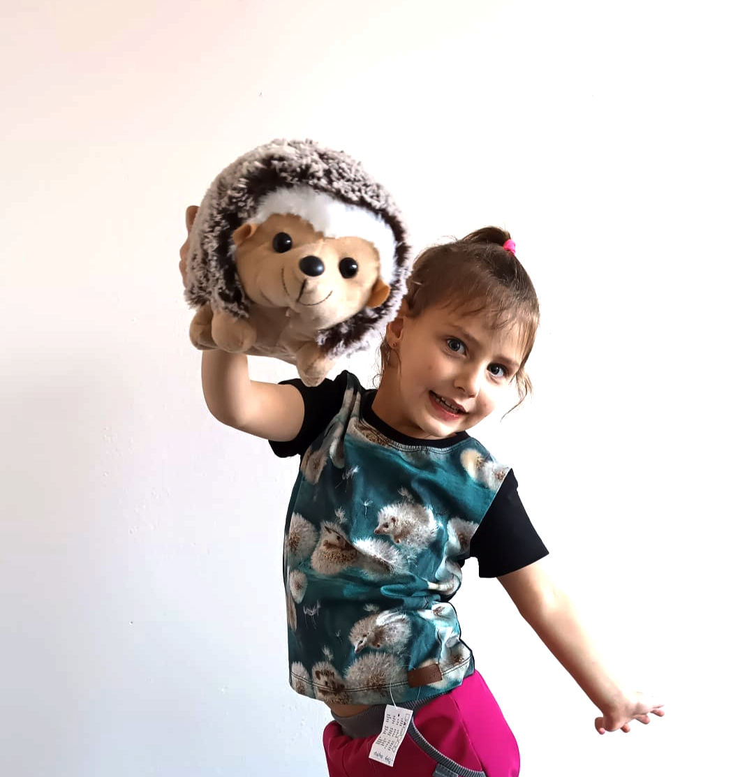 Tričko s ježečkem