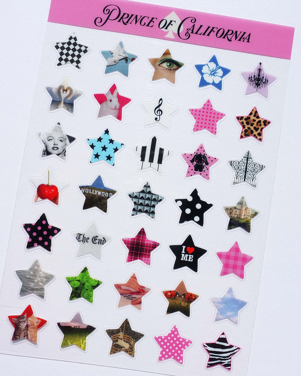 Thumbnail: LUCKY STARS STICKER SHEET