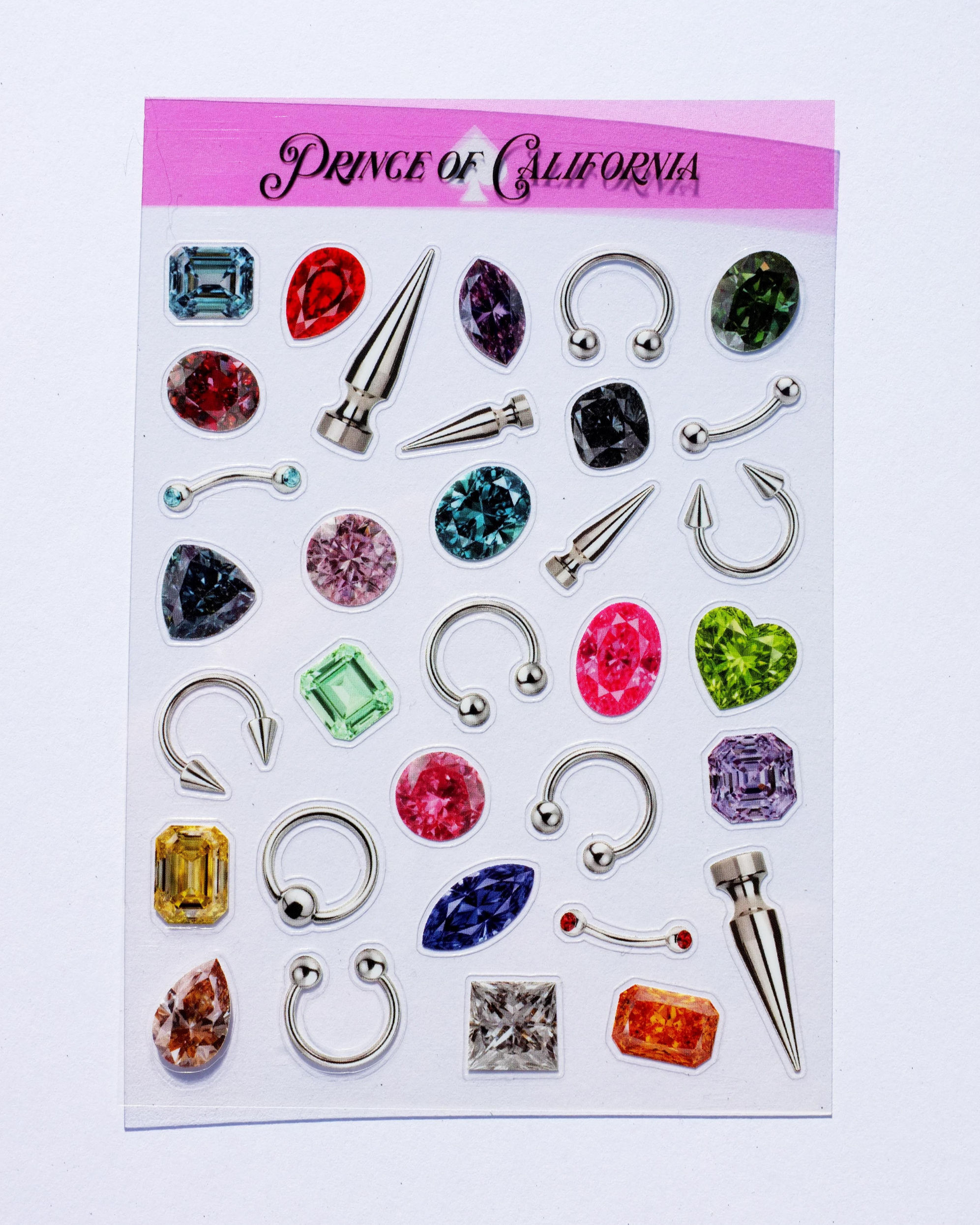 JEWEL THIEF STICKER SHEET