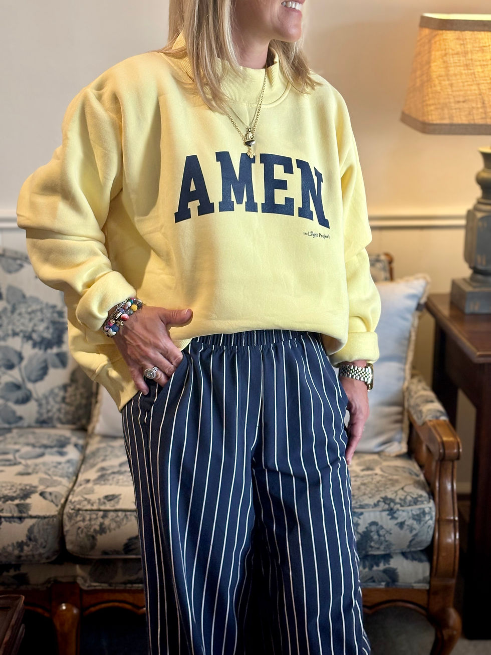 Thumbnail: Amen Mock Neck Sweatshirt