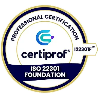 Certified ISO 22301 Foundation - (I22301F)