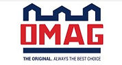 OMAG Logo - Expert in manufacturing innovative concrete block and paver machinery, known for precision and high performance.