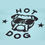 Miniaturbild: Hundehalstuch Hot Dog Blau