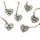 Thumbnail: Gift Tags/Ornaments - Heart-Shaped set of 5