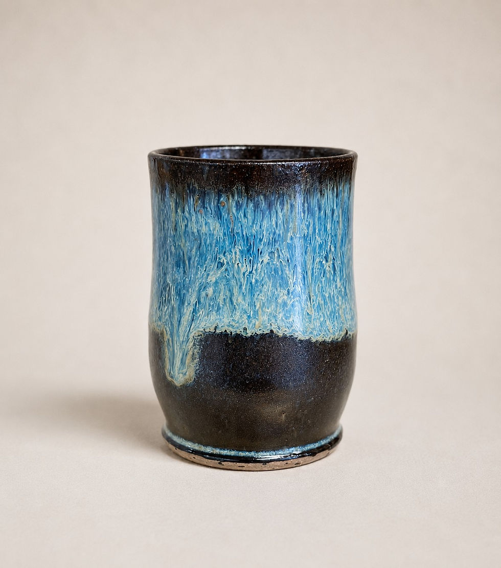 Thumbnail: Pair of Handmade Small Glasses – Shot Glasses, Juice Cup, Expresso Cup