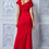 Thumbnail: One Shoulder Red Evening Dress