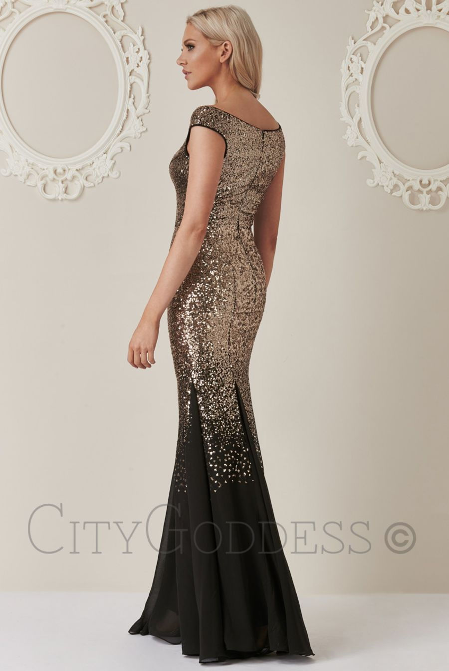 Thumbnail: Stephanie Pratt Sequin and Chiffon Dress