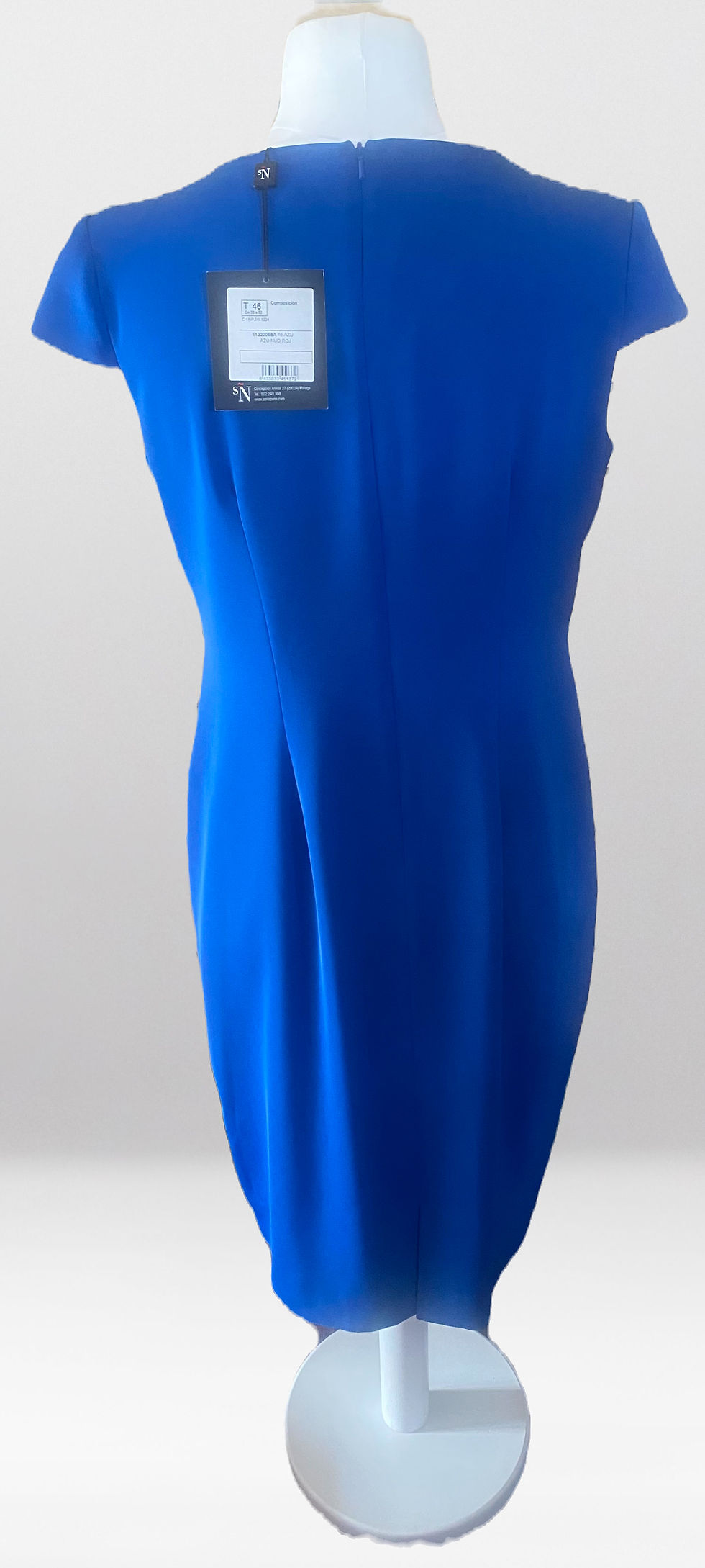 Thumbnail: Cap Sleeve V Neck Dress