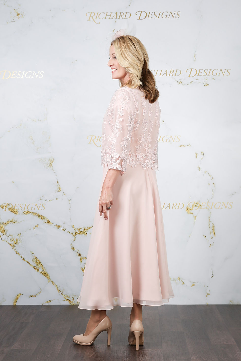 Thumbnail: Lace and Chiffon Jacket